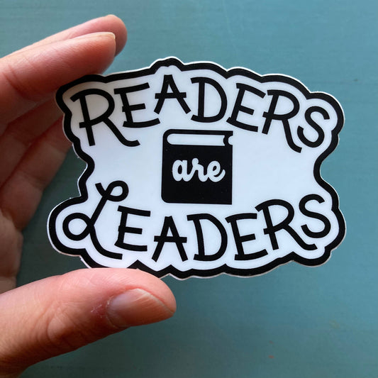 Vinyl Sticker - READERS ARE LEADERS