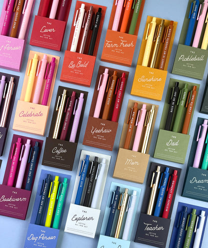 The Dog Person Jotter Gel Pen: Set of 3