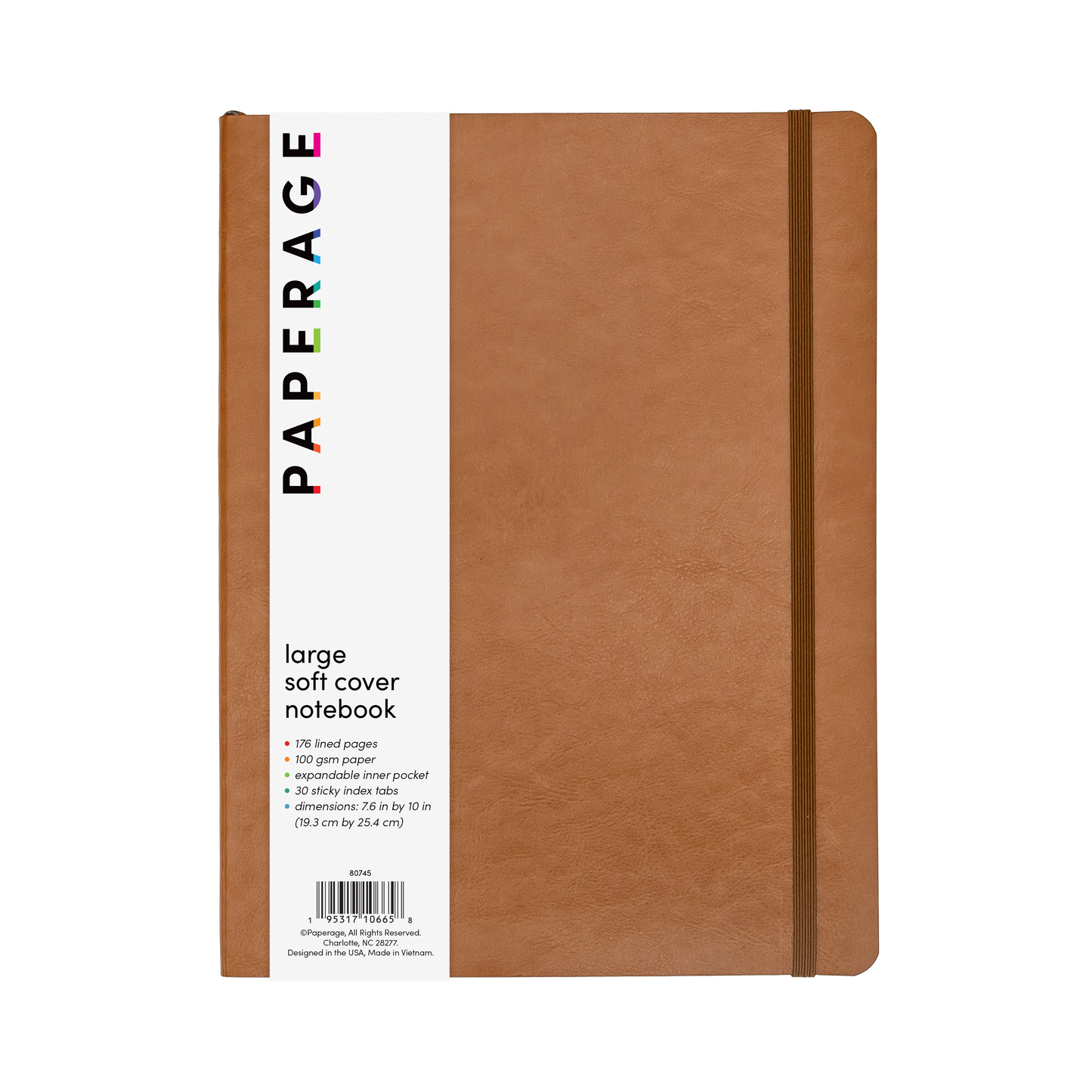 176PG Large Softcover Lined Journal Notebook