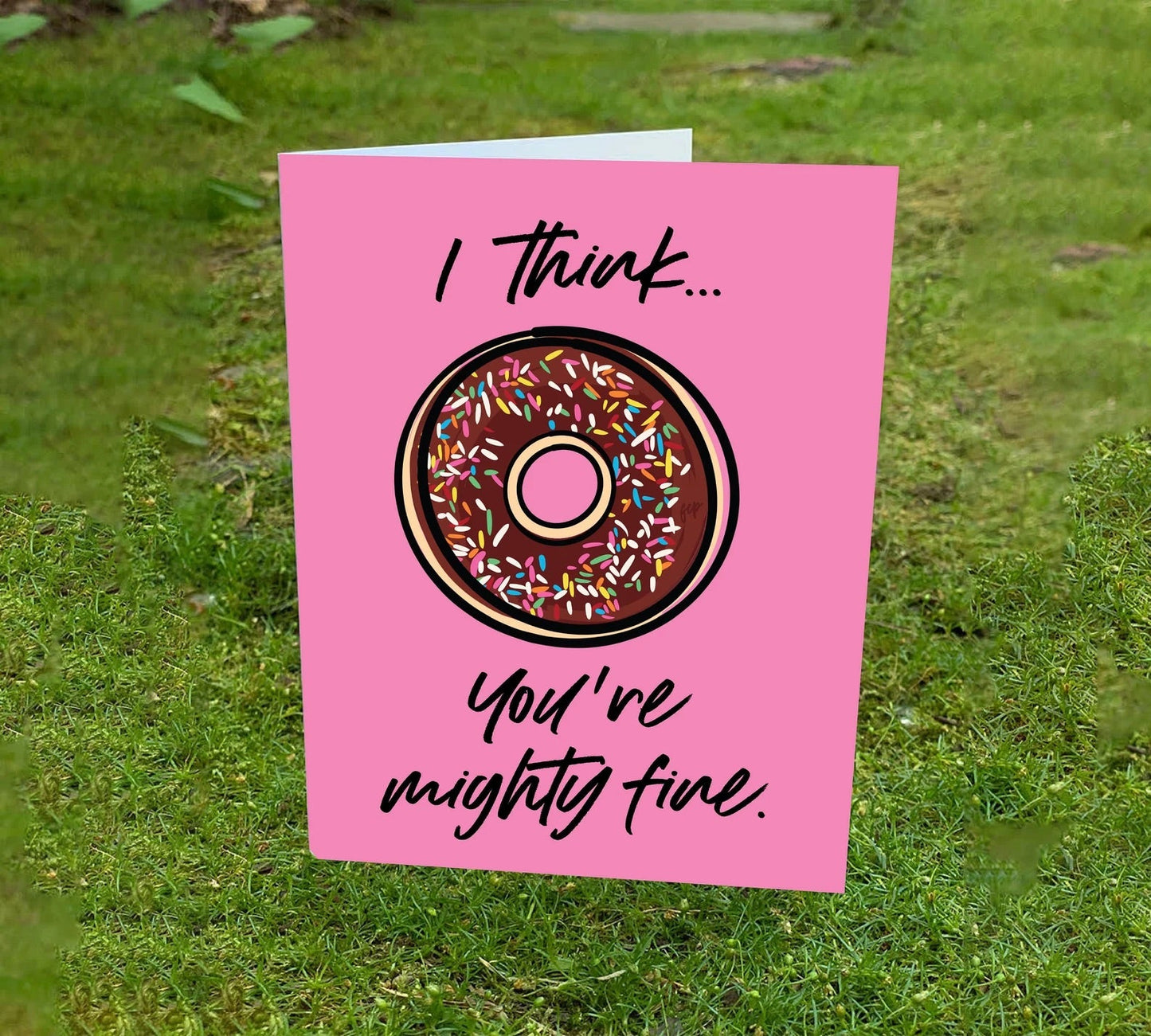 Greeting card with a a fun playful design for that special someone.