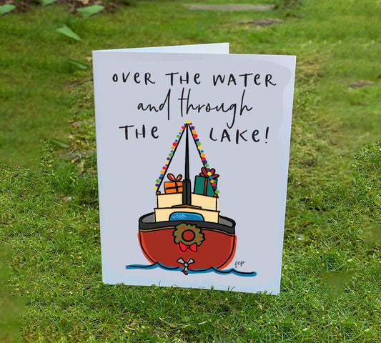Over the Water Greeting Card